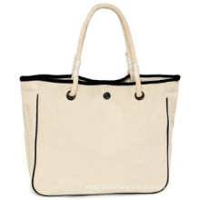 Canvas Cotton Tote Bag with String Handle for Women